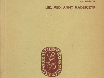 Okładka książki „Onkologia” pod redakcją lek. med. Anny Madejczyk, Państwowy Zakład Wydawnictw Lekarskich.